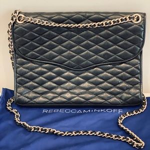 Rebecca Minkoff Quilted Leather Flap Shoulder Bag